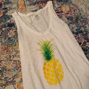 Relaxed Fit Pineapple Tank